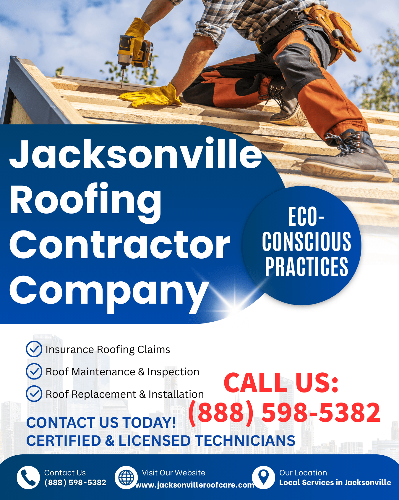 Residential Roofing Services in Jacksonville